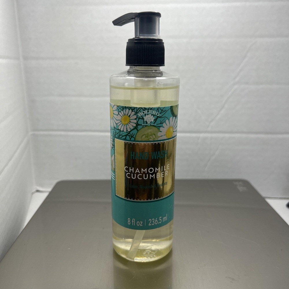 Bolero Beverly Hills Chamomile‎ Cucumber hand wash 8oz New